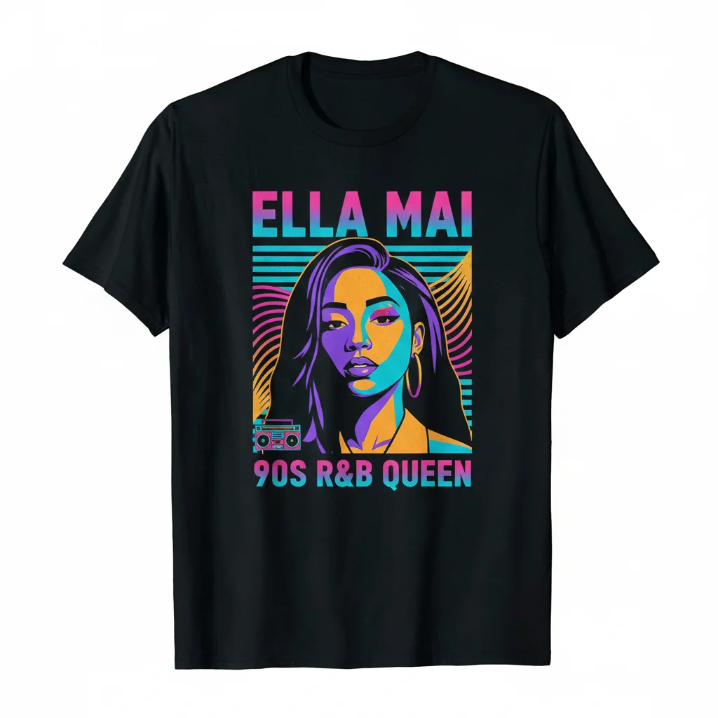 Ella Mai Retro 90s Best T-Shirt - Vintage Music Fan Tee