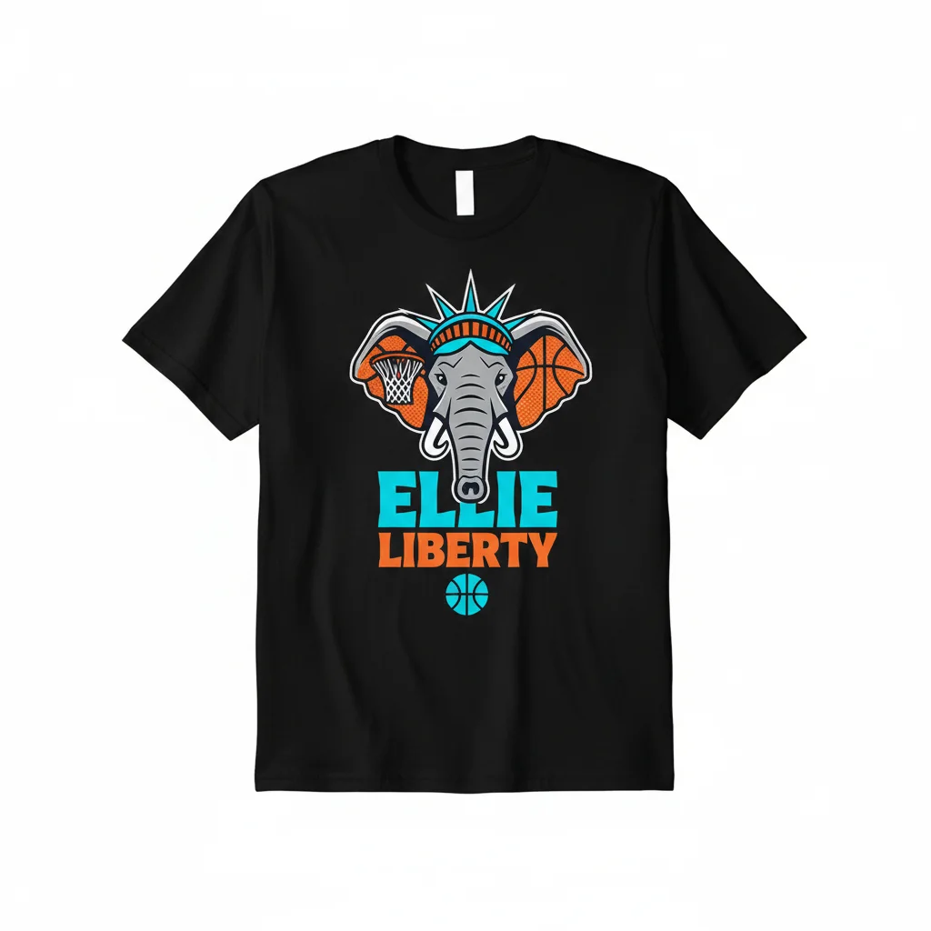 Ellie the Elephant WNBA Mascot Essential T-Shirt: Lasting Comfort & Team Spirit