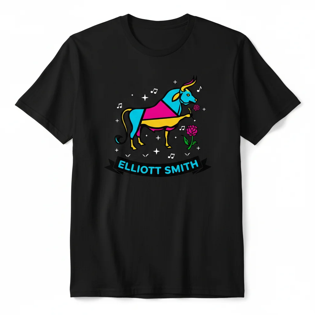 Elliott Smith Bull Tattoo Essential T-Shirt – Durable, Vibrant & Perfect Fit