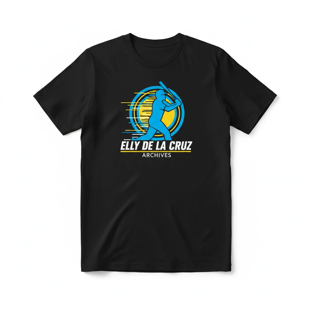 Elly De La Cruz Archives T-Shirt | Cincinnati Baseball Fan Apparel
