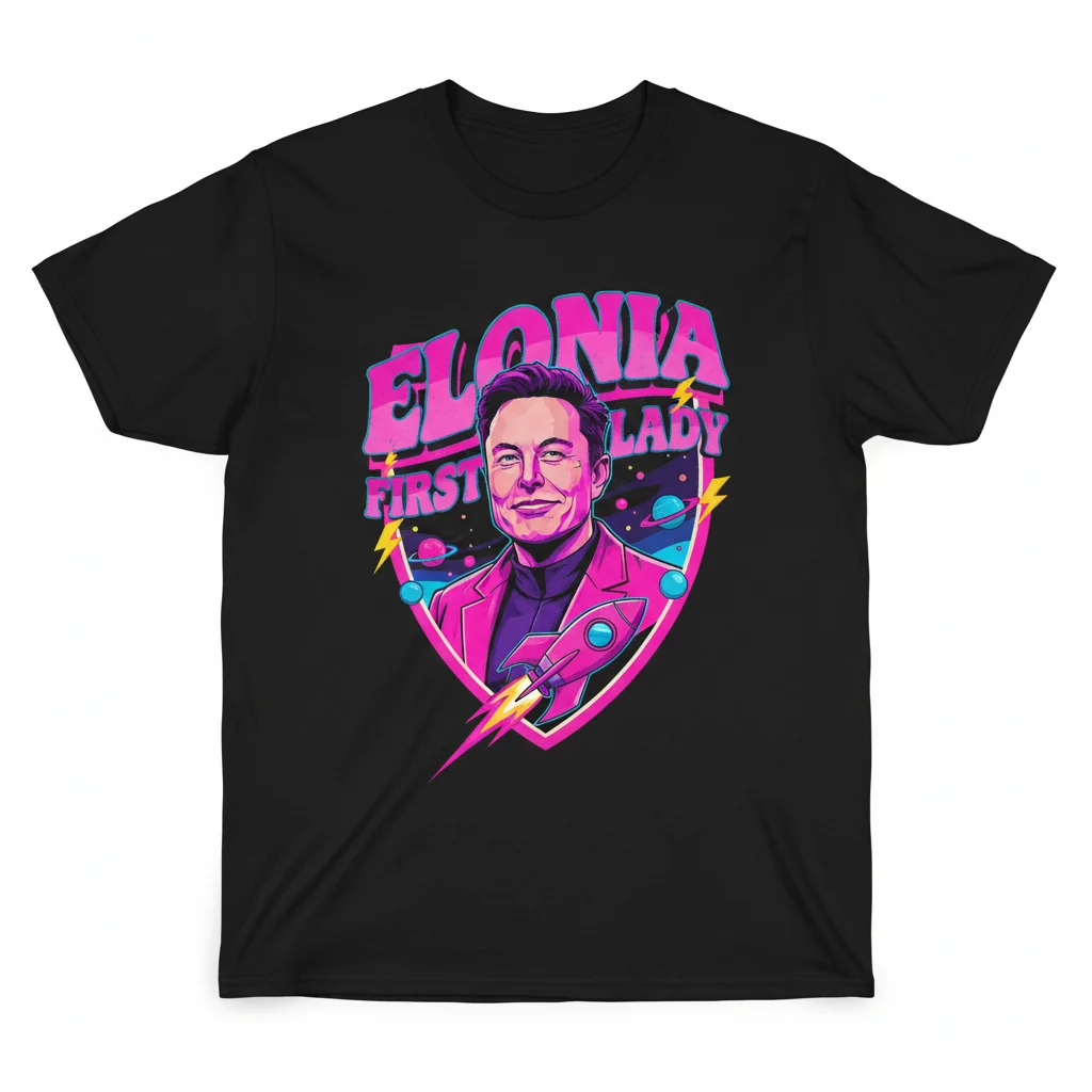 Elonia Pink First Lady: The Musk Era Vision Tee