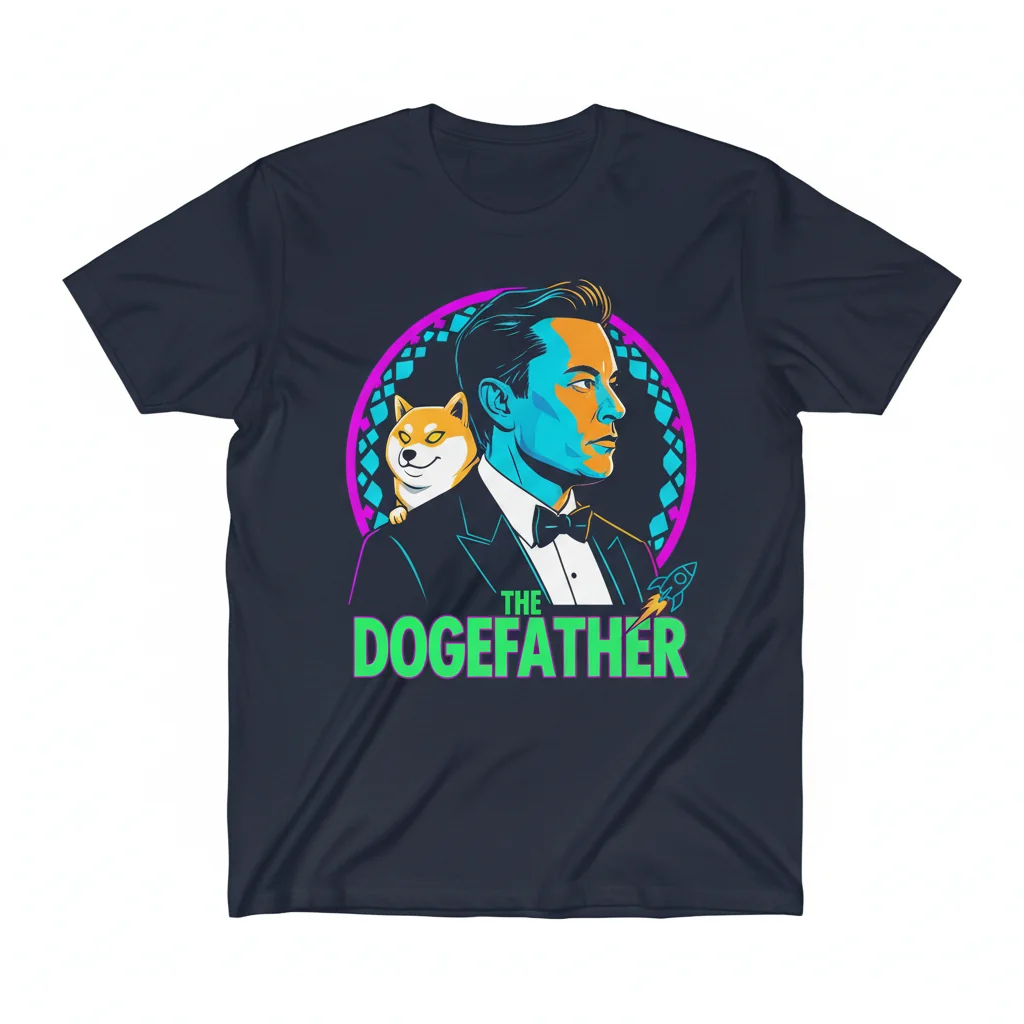 DOGEFATHER X GODFATHER: Elon Musk Tee