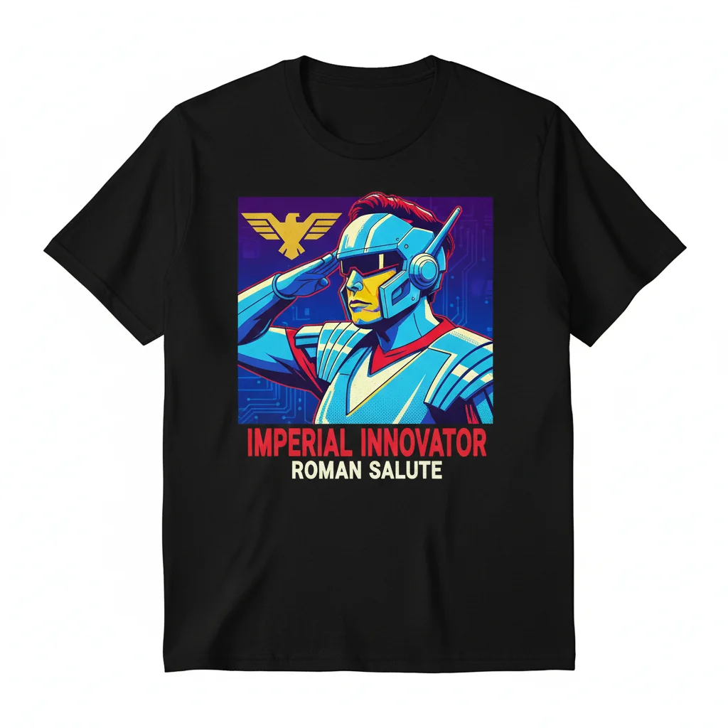 The Maverick's Gesture: Elon Musk Inspired Tee