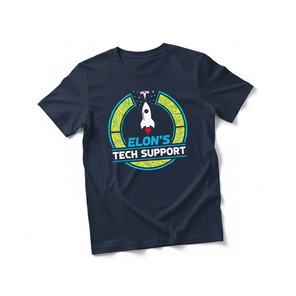 Camiseta Esencial "Soporte Técnico de Elon Musk" - Estilo Duradero y Comodidad Superior