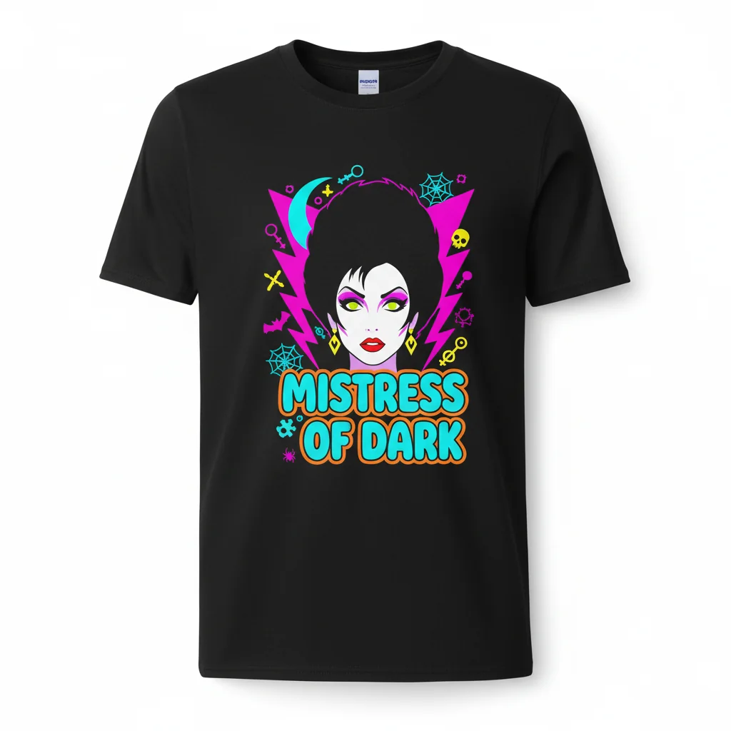 Elvira Mistress of the Dark T-Shirt – Premium Horror Movie Tee