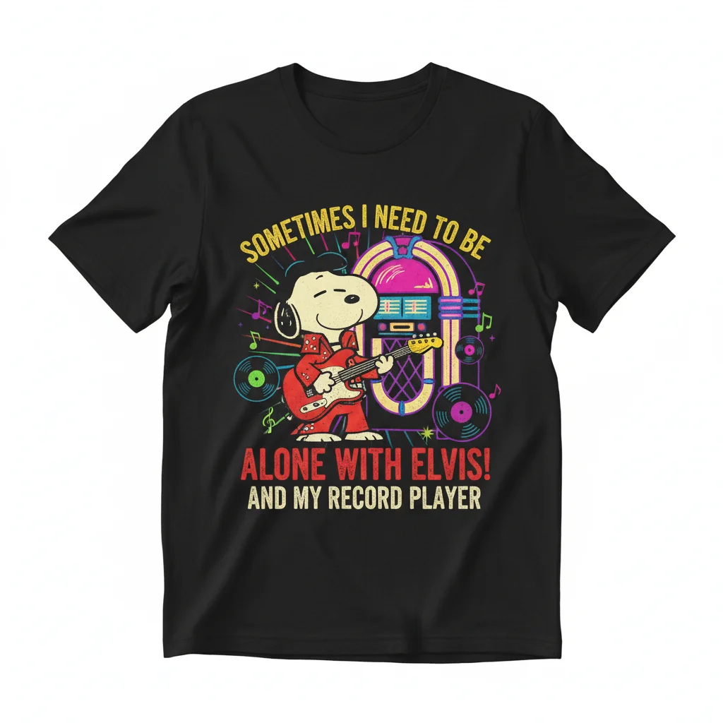 Elvis Presley Fan Snoopy: Sometimes I Need To Be Alone – Embrace Your Inner World