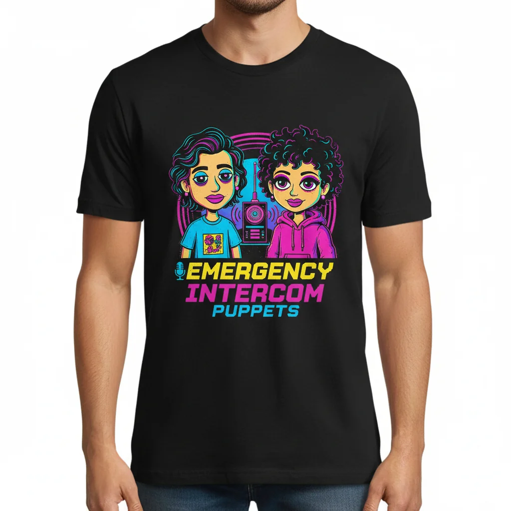 Emergency Intercom Drew Phillips Enya Umanzor Puppets Merch Essential T-Shirt