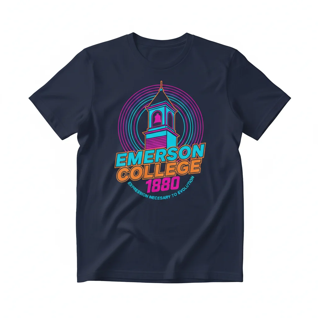 Emerson College Essential T-Shirt – Ultra-Soft Cotton & Durable Print