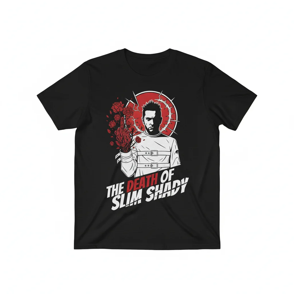 Eminem 'Death of Slim Shady' Rose Tee