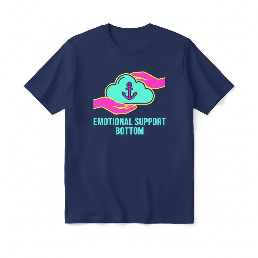 The "Emotional Support Bottom" Shirt: A Wearable Hug for Your Soul