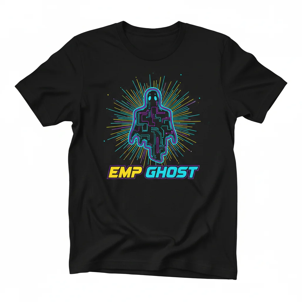 EMP Ghost Graphic T-Shirt – Premium Essential Cotton Tee for Men & Women