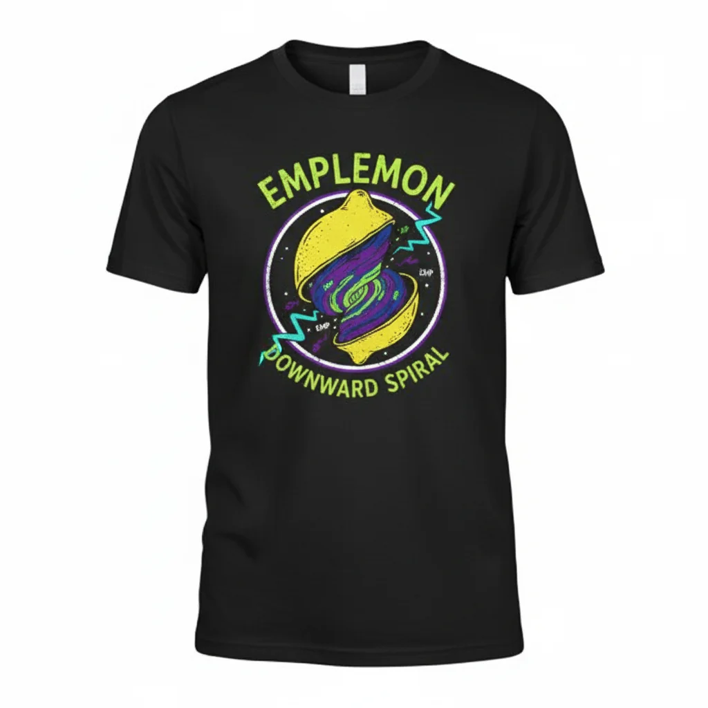 Emplemon Downward Spiral: La Camiseta Esencial Que Perdura