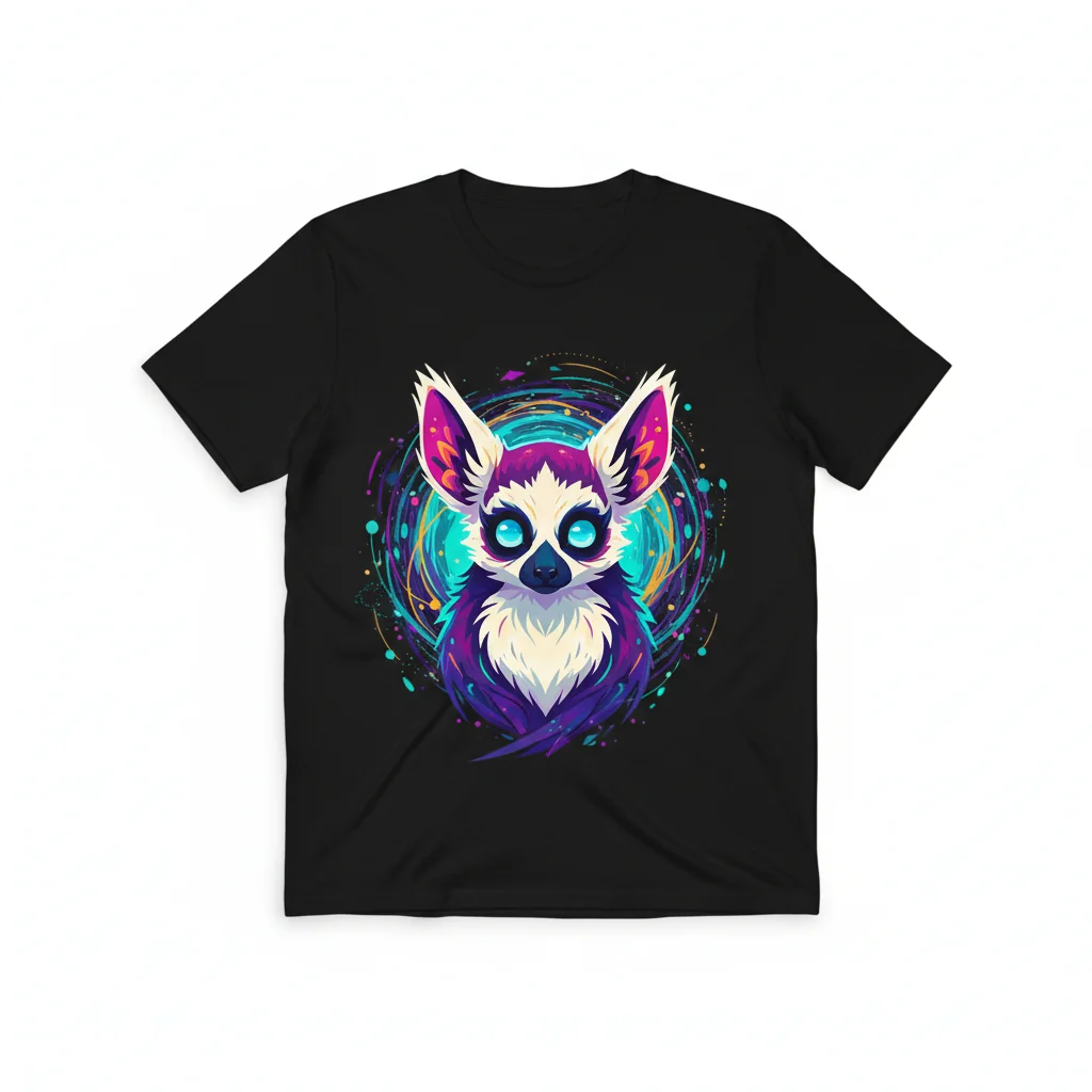 Anime Lemur Essential T-Shirt – Enchanting & Soft Comfort Tee
