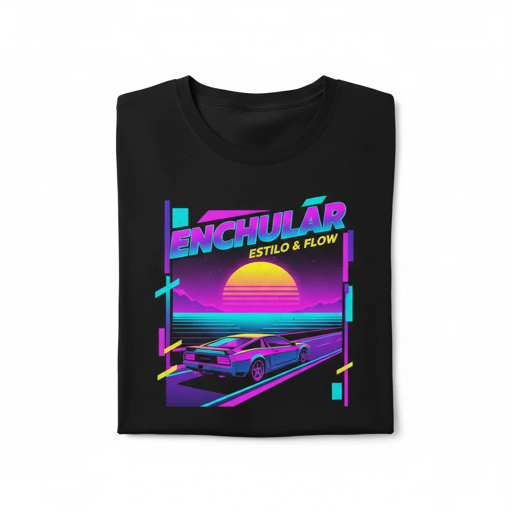 Enchular Essential T-Shirt para Hombre y Mujer | 100% Algodón Peinado, Ajuste Retail