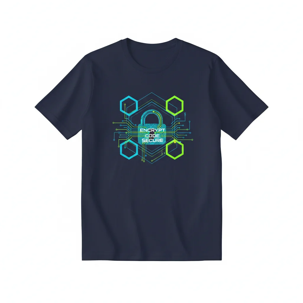 Encryption Design Security Programmer Cryptographer T-Shirt