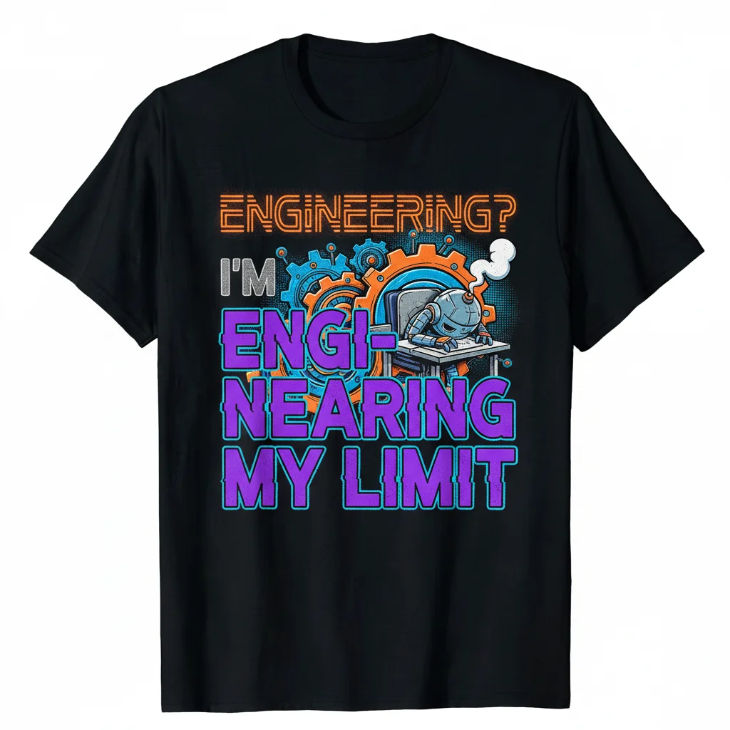 Engi-nearing My Limit Engineer Pun Essential T-Shirt
