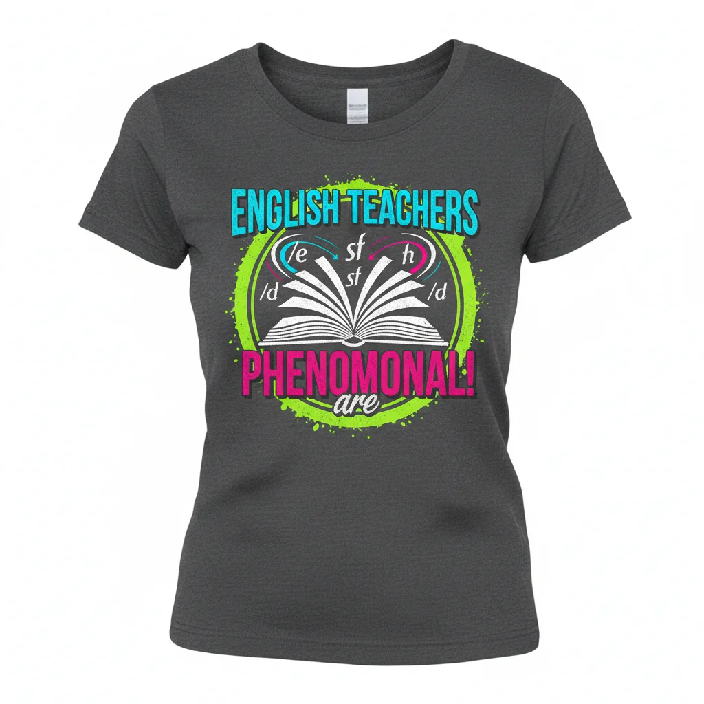 Camiseta Ajustada "Los profesores de inglés son fenomenales" - Durabilidad Superior y Comodidad sin Igual
