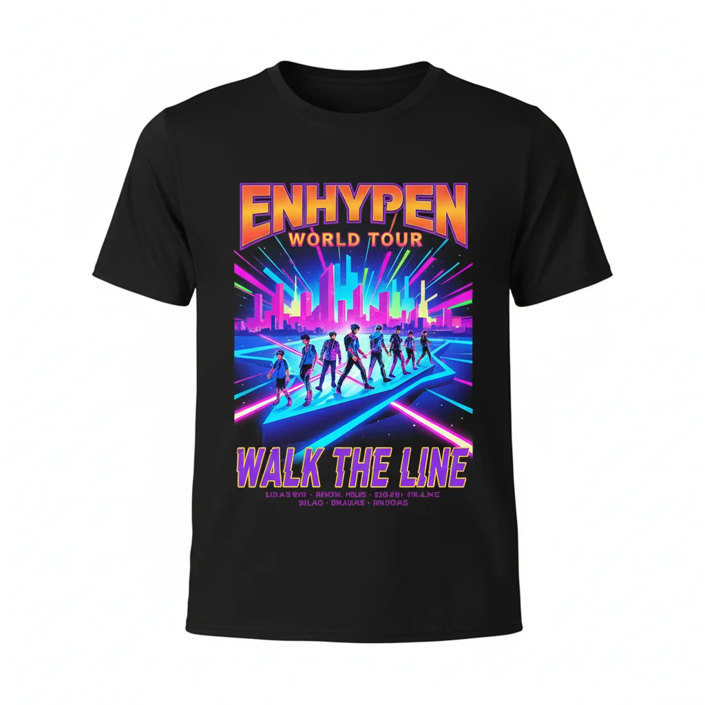 ENHYPEN 'Walk the Line' Tour Tee