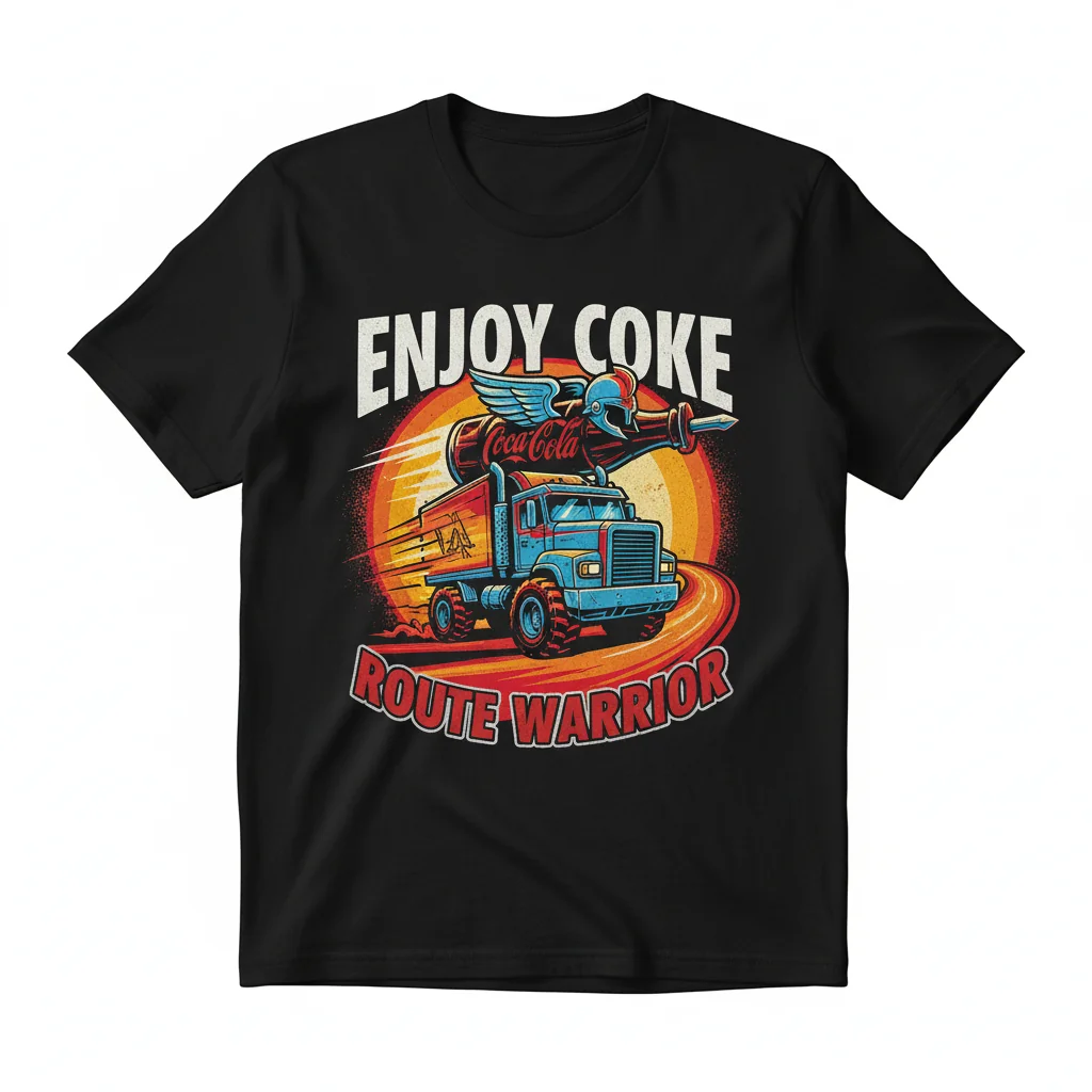 Coke Route Warrior T-Shirt - Premium Cotton Graphic Tee