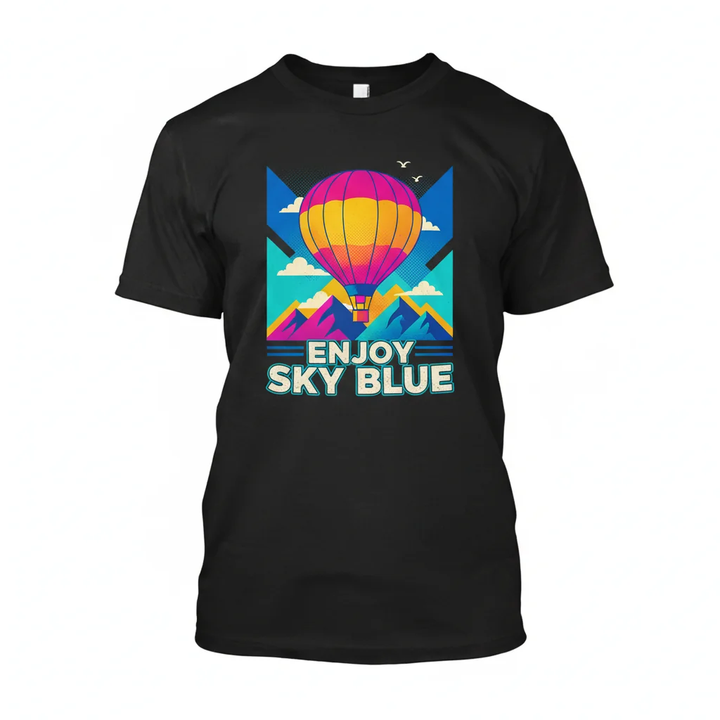 The Azure Muse Tee – Your Everyday Canvas
