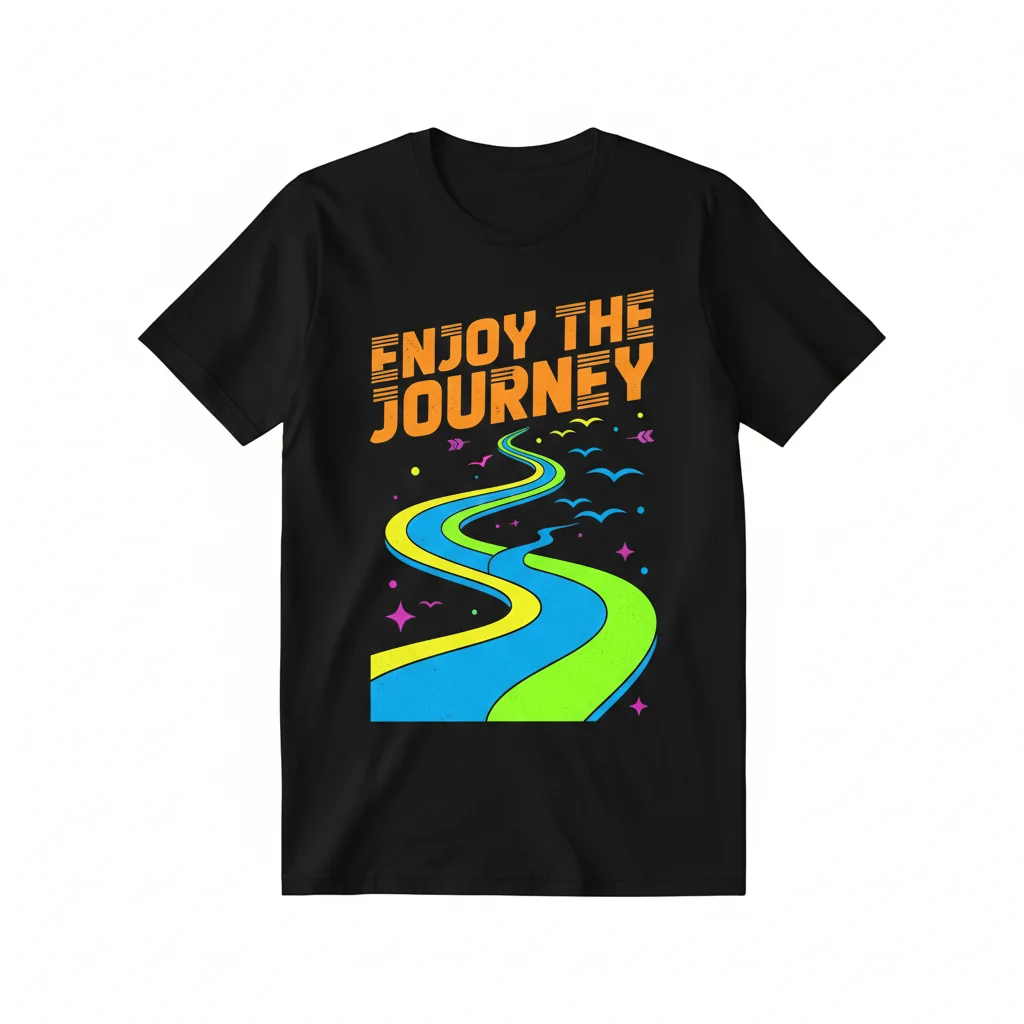 The "Enjoy the Journey" Tee | Wearable Art for Life's Adventures