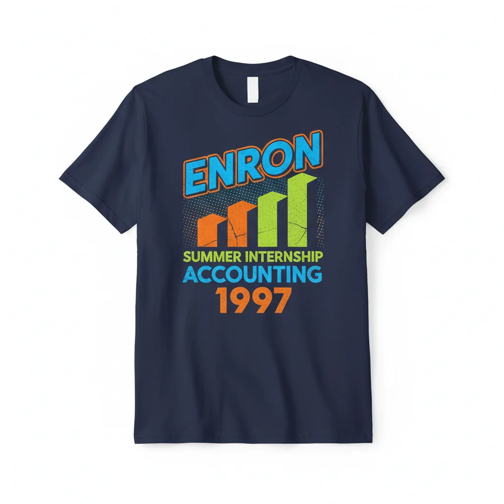 Enron Summer Internship Accounting Tee