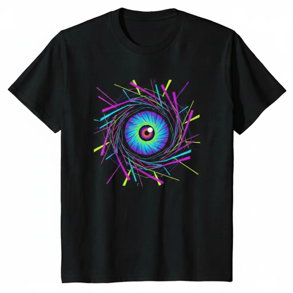 Ensnaring Gaze Essential Tee: Durable Comfort, Lasting Style