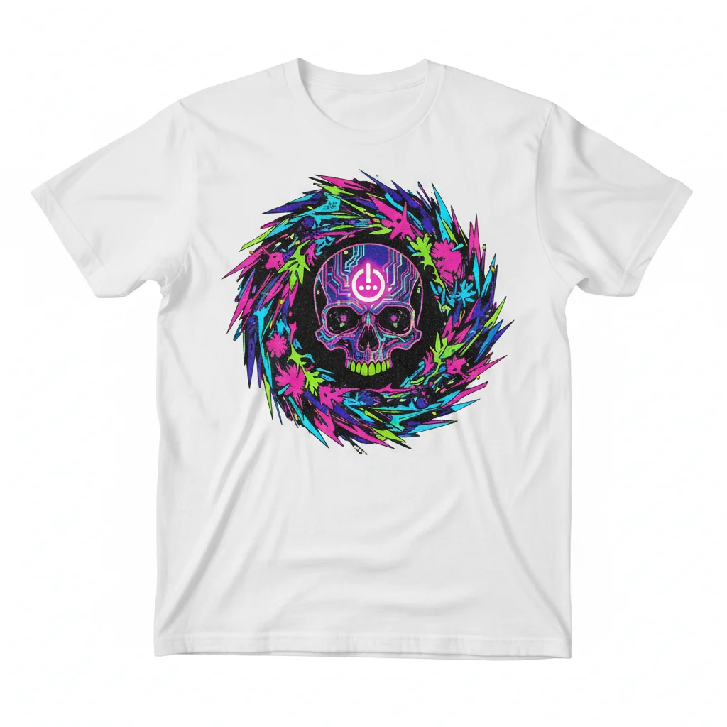 Enter Shikari x Grateful Dead Fusion Logo T-Shirt - Official Band Merchandise