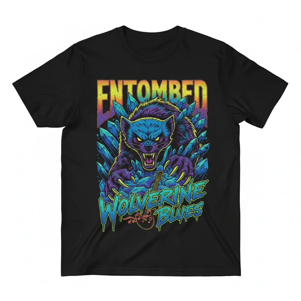 ENTOMBED WOLVERINE BLUES: The Durable, Fade-Resistant Essential T-Shirt