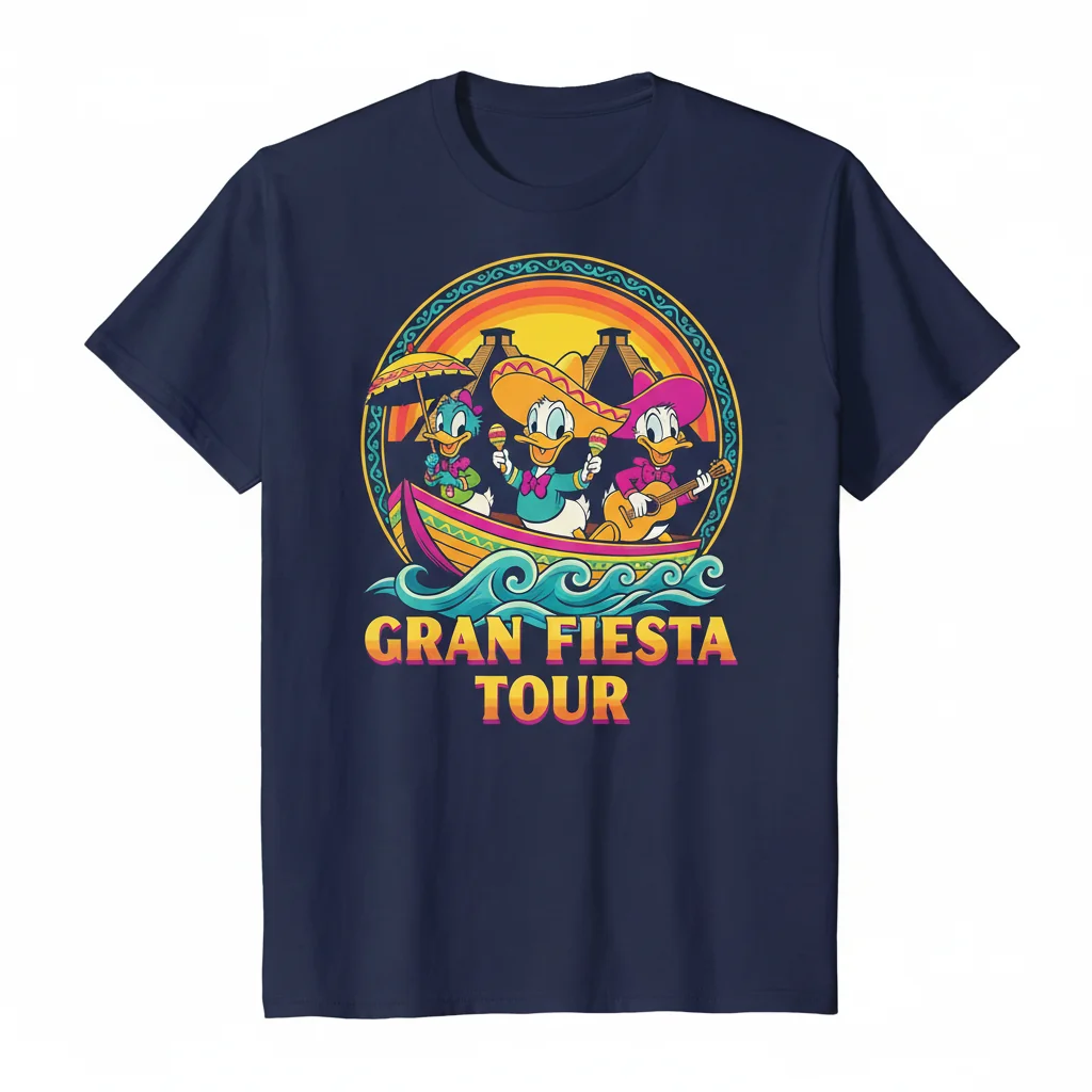 Gran Fiesta Tour: Three Caballeros' Joyful Epcot Adventure Tee