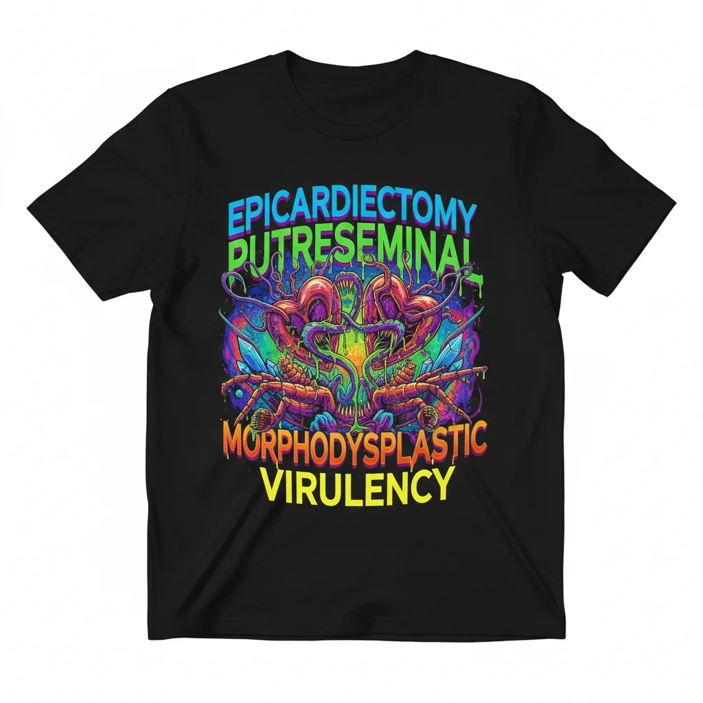 Epicardiectomy Virulency: The Art of Essential Expression T-Shirt