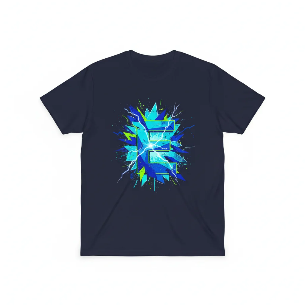 Epsilon Blue Essential T-Shirt | 100% Ring-Spun Cotton | Unisex Retail Fit Tee