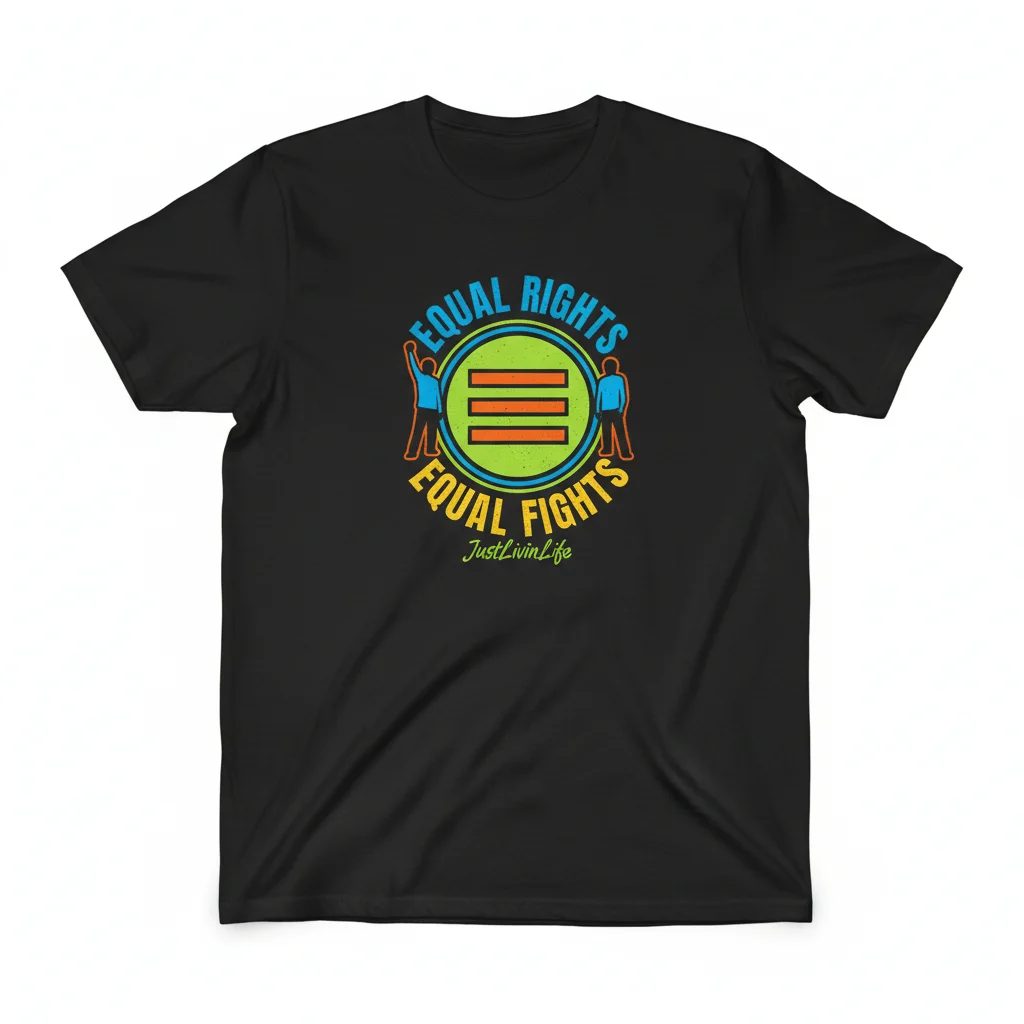 Equal Rights, Equal Fights: Unapologetically Bold Statement Tee