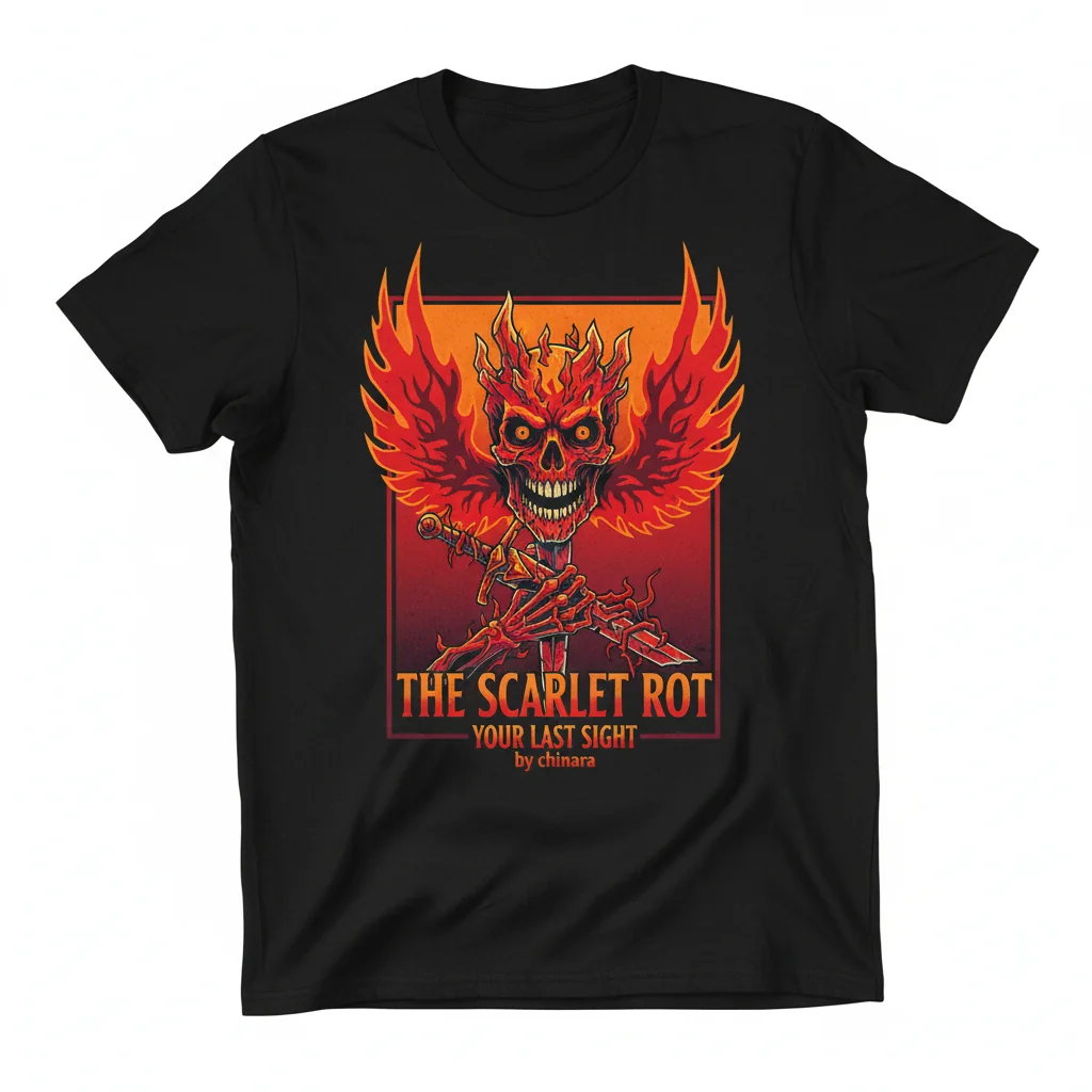 Scarlet Rot: The Last Gaze – A Soul's Echo T-Shirt