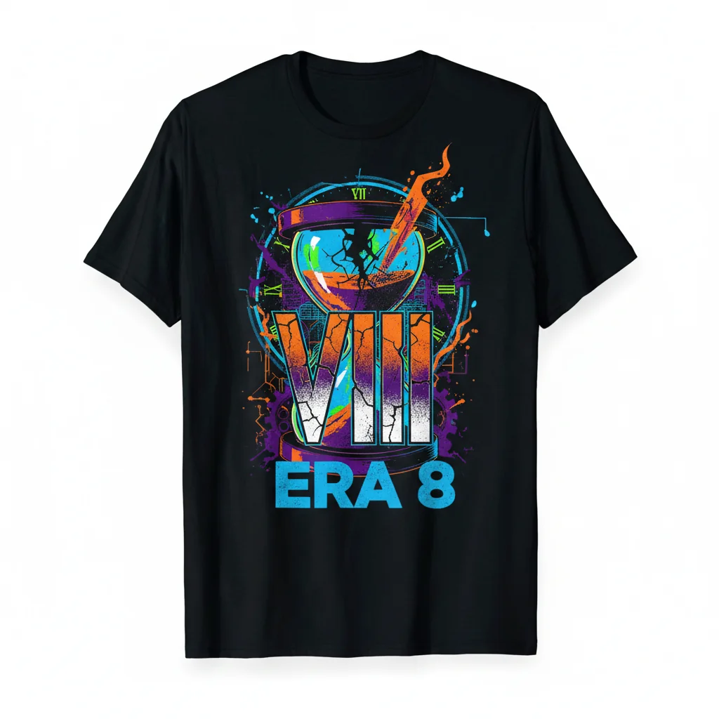 Era 8 Folklore Inspired Graphic Tee | Vintage Style Album T-Shirt