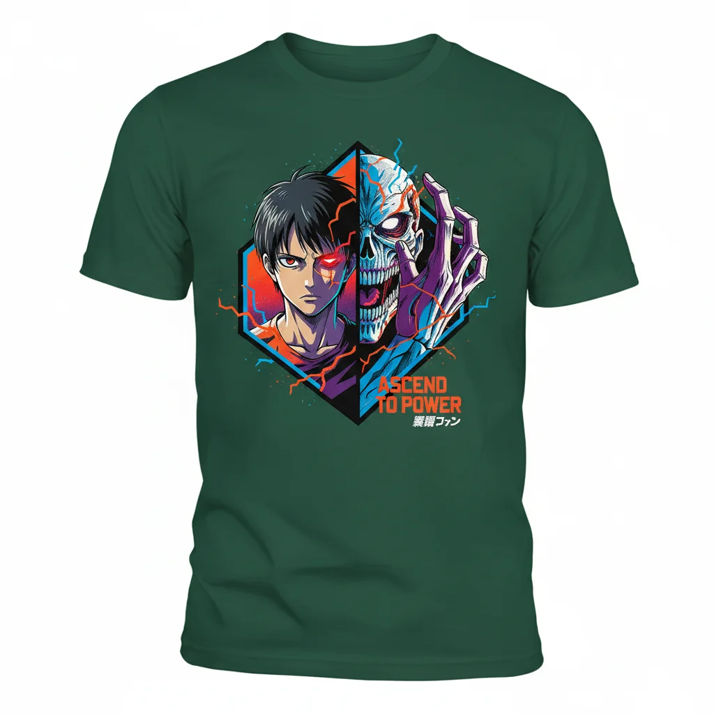 Eren Yeager's Resolve: Attack on Titan Manga Art Essential Tee