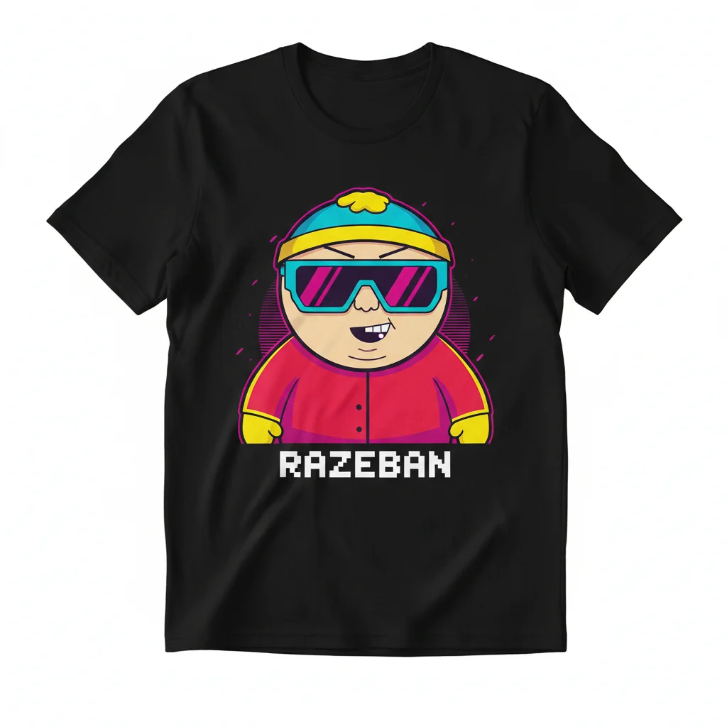 Eric Cartman South Park Cool Glasses Essential T-Shirt - Premium Ring-Spun Cotton Tee