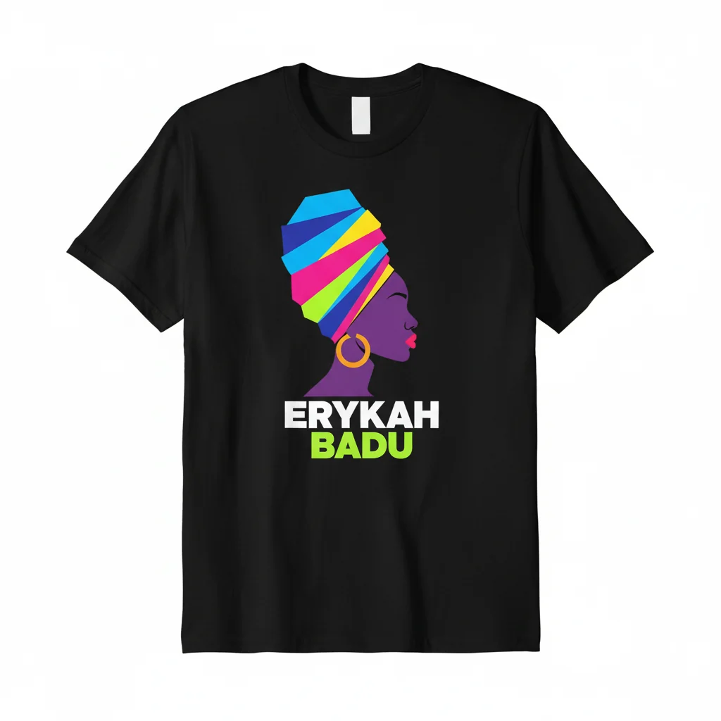 Erykah Badu Vintage Classic T-Shirt - Unisex Apparel