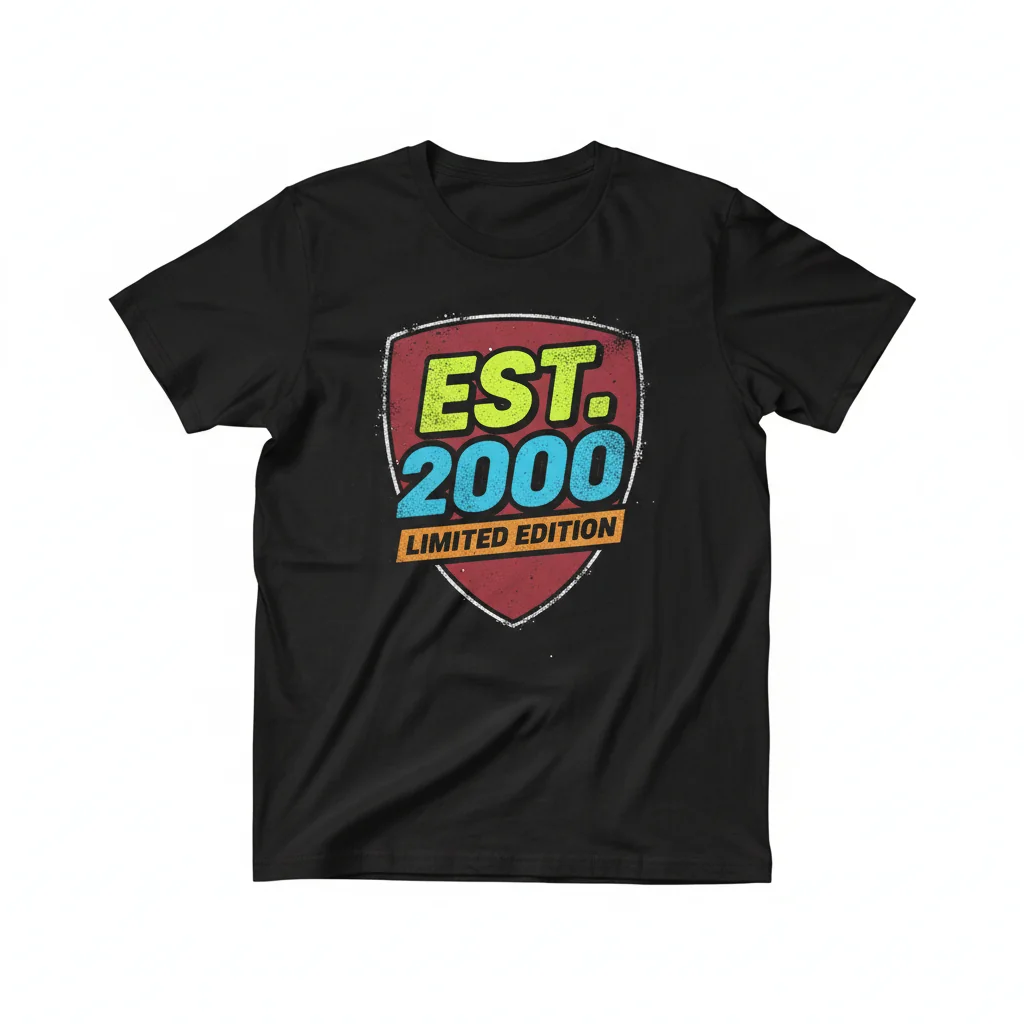 Established 2000 Essential T-Shirt – Unrivaled Durability, Ultimate Comfort