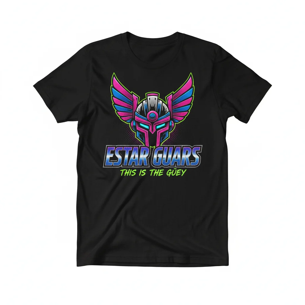 Estar Guars This Is The Guey - Funny Parody Sci-Fi T-Shirt