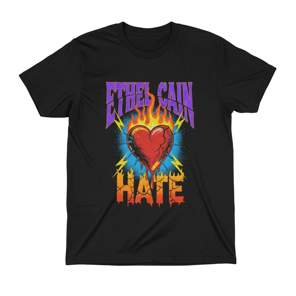 Ethel Cain Inspired "Hate" Graphic Tee – Soft Unisex Apparel