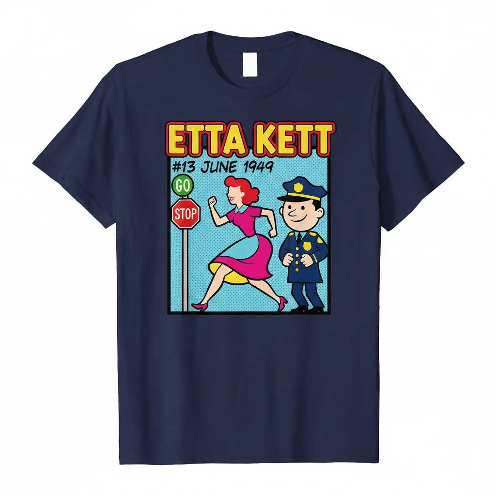 Etta Kett #13 June 1949 Retro Comic Book Cover Art Essential T-Shirt