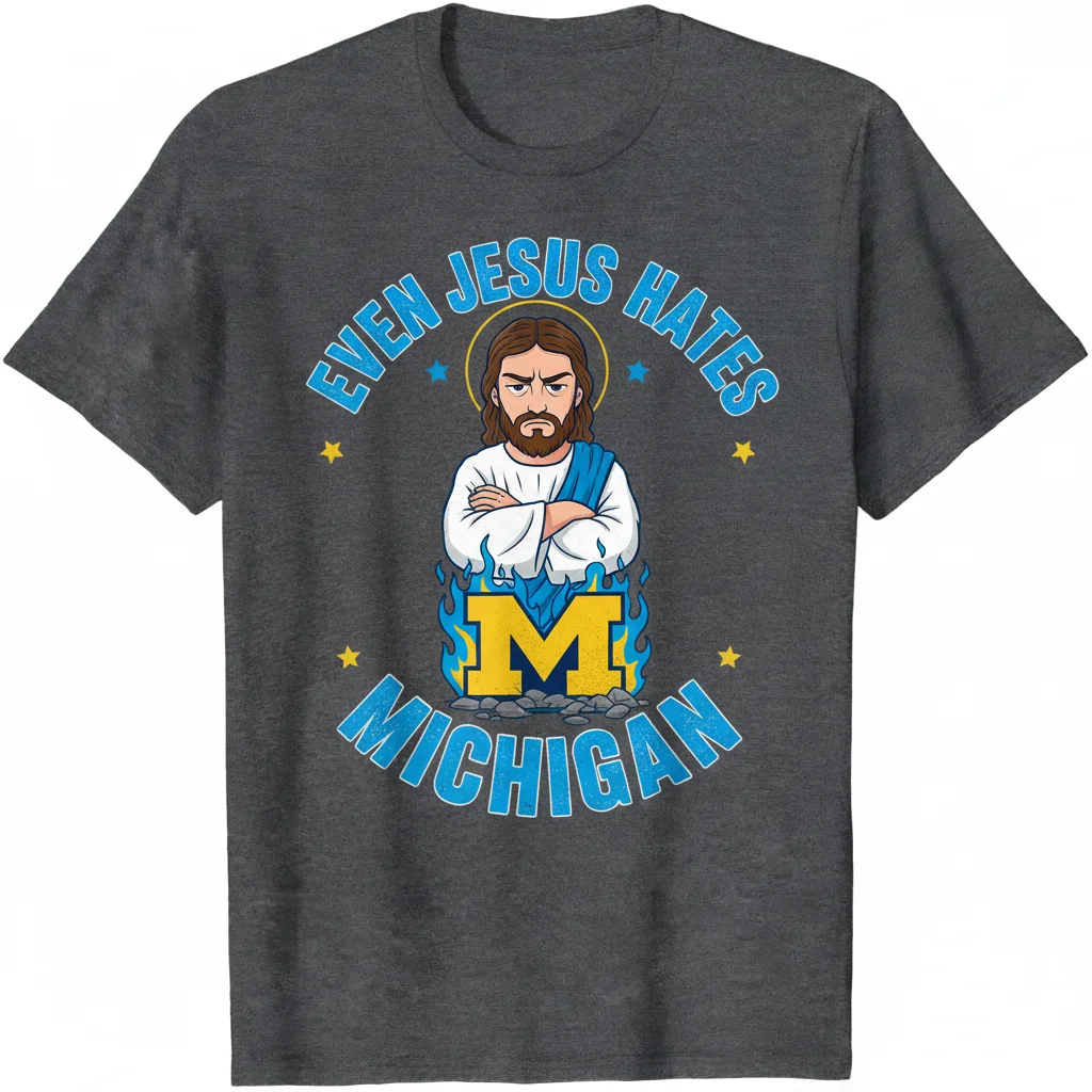 Divine Disdain: Michigan 'Hate' Street Tee