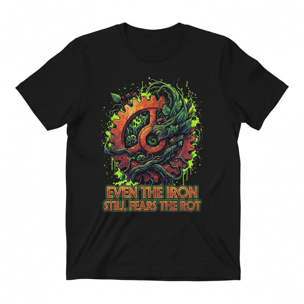 'Iron Fears Rot' Graphic Tee | Durable, Pre-Shrunk & Ultra-Vibrant