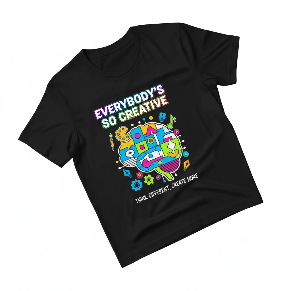 The 'Everybody's So Creative' Artistic Expression Tee