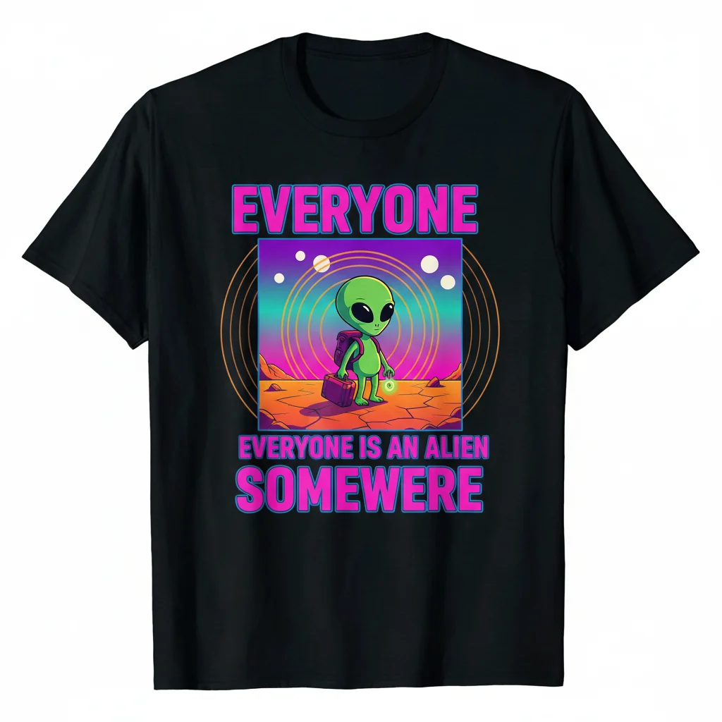 Alien Somewhere' Essential Tee