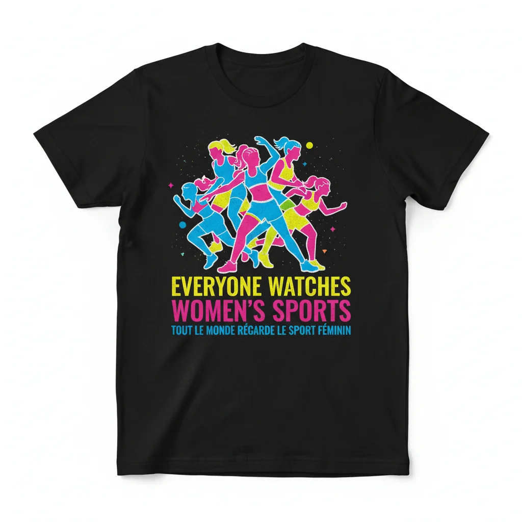 Everyone Watches Women's Sports: France Edition Tee