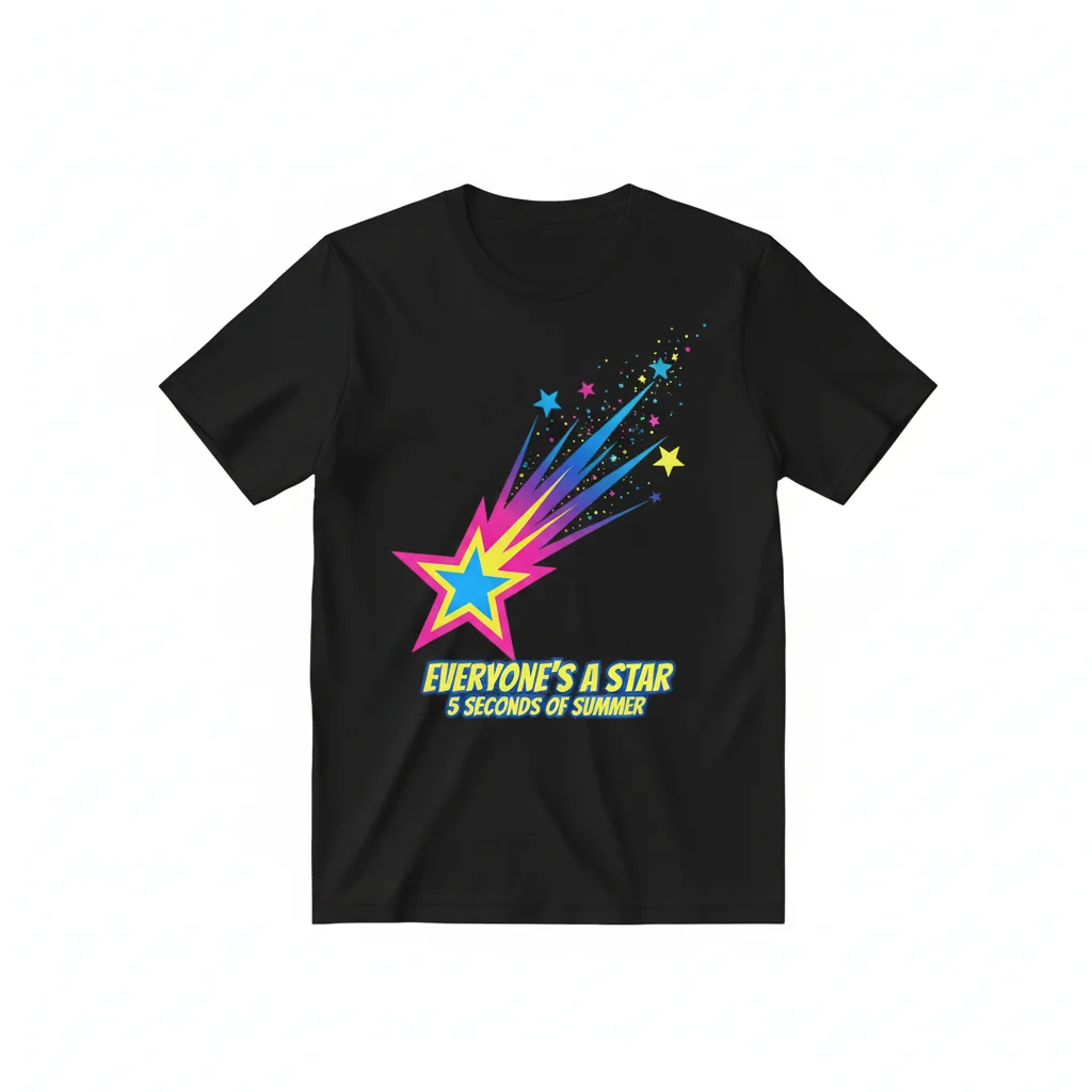 Star Power. 5SOS Street Tee.