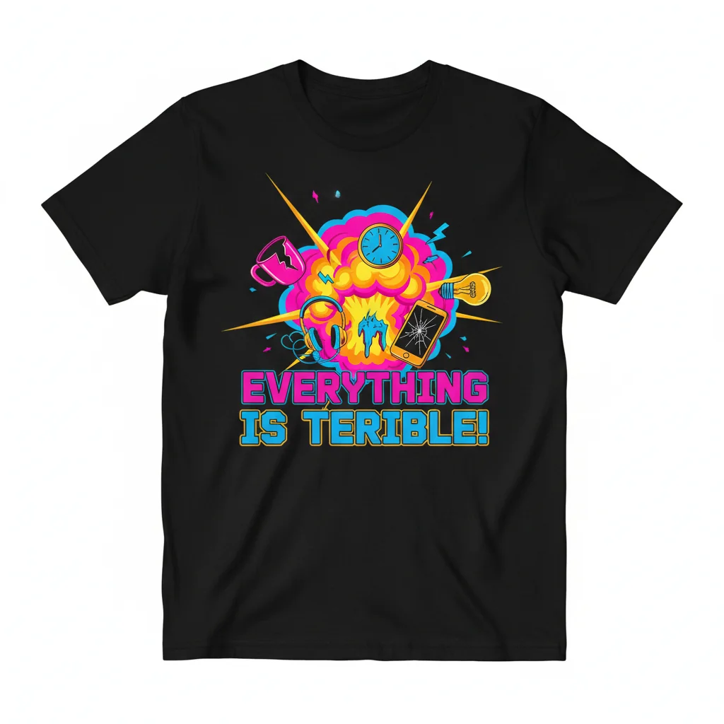 The "Everything is Terrible" Premium Art Tee
