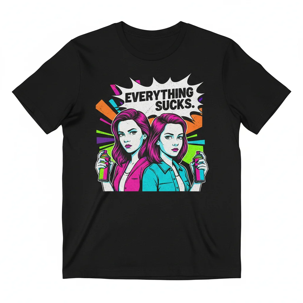 Everything Sucks x Sydney Sweeney & Peyton Kennedy Essential Tee
